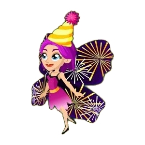 Purple Firework Pixie